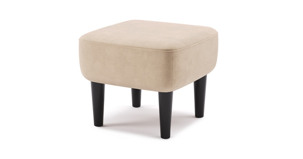 Пуф Дакота ТП 582 велюр Vendetta 02 кремовый