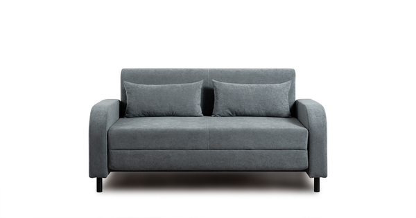 Диван-кровать прямой Киото ТД 783 велюр Epic 83 graphite темно-серый