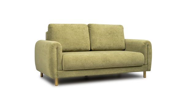 Диван-кровать прямой Оникс ТД 206 велюр Ocean 013 зеленый