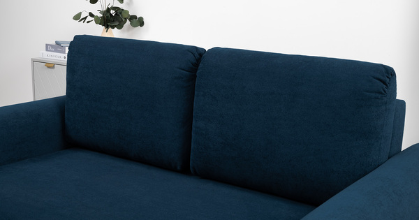 Диван-кровать прямой Оникс ТД 208 велюр Ocean 017 синий